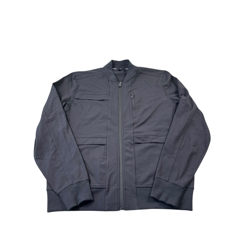 Public Rec Black Full Zip Pockets Technical Performance Jacket Size‎ Medium